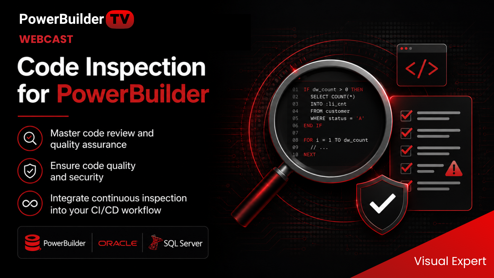Code Inspection for PowerBuilder